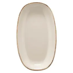 Блюдо овальное, Bonna, Retro Brown, 15 см