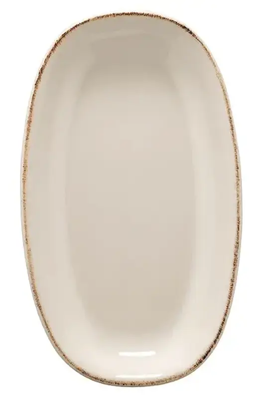 Блюдо овальное, Bonna, Retro Brown, 19 см