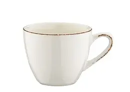 Чашка кофейная, Bonna, Retro коричневый край, 6.4 см, h=5.3см, 80 мл, (блюдце 70666)