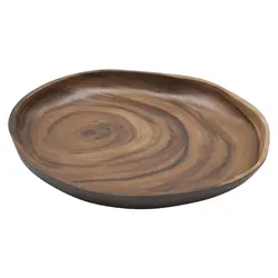 Блюдо овальное, P.L. Proff Cuisine, African Wood, 25 x 24,5 x 3 см, 500 мл