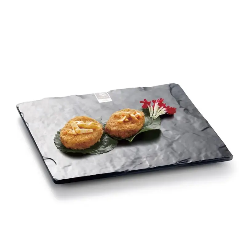 Блюдо квадратное, P.L. Proff Cuisine, Black Mel, 25,3 x 25,3 x 2 см