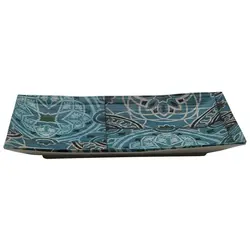 Блюдо прямоугольное, P.L. Proff Cuisine, Damask Blue, 24,8 x 15,2 x 2,9 см