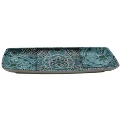 Блюдо прямоугольное, P.L. Proff Cuisine, Damask Blue, 33,1 x 16,8 x 3,5 см