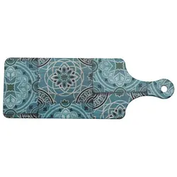 Доска для подачи, P.L. Proff Cuisine, Damask Blue, 47 x 17 x 1,2 см