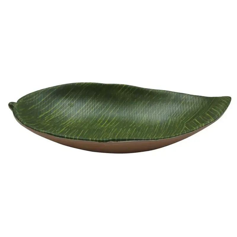 Блюдо овальное, P.L. Proff Cuisine, Green Banana Leaf, 23 x 13 x 3,5 см
