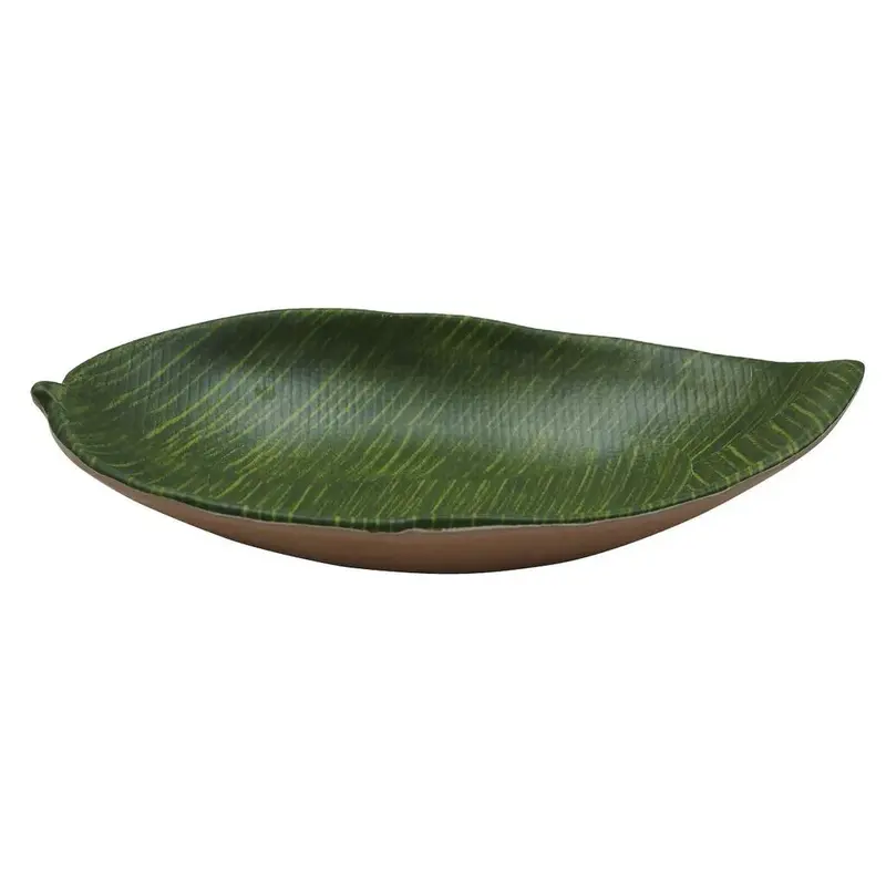 Блюдо овальное, P.L. Proff Cuisine, Green Banana Leaf, 31,5 x 19 x 5 см