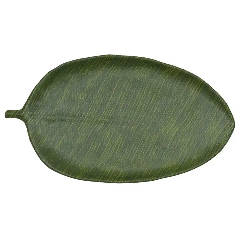 Блюдо овальное, P.L. Proff Cuisine, Green Banana Leaf, 46 x 25,4 x 2,8 см