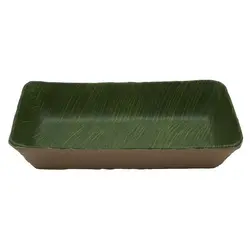 Салатник, P.L. Proff Cuisine, Green Banana Leaf, 32,5 x 17,6 x 6,5 см, 1750 мл