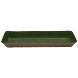 Салатник, P.L. Proff Cuisine, Green Banana Leaf, 53 x 16,2 x 6,5 см, 2500 мл