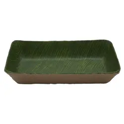 Салатник, P.L. Proff Cuisine, Green Banana Leaf, 26,5 x 16,2 x 6,2 см, 1100 мл