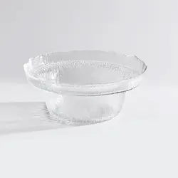 Салатник стеклянный, Akcam, RIO, d 21 см, прозрачный 