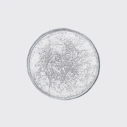 Тарелка стеклянная с бортом, Akcam, RIO, d 21 см, прозрачная