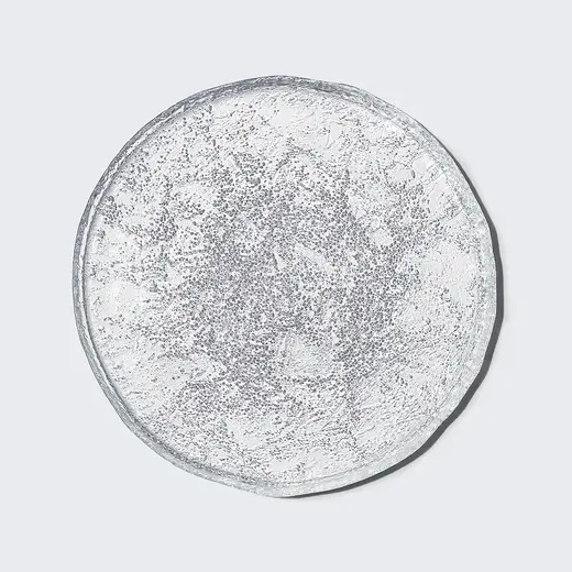 Тарелка стеклянная с бортом, Akcam, RIO, d 28 см, прозрачная