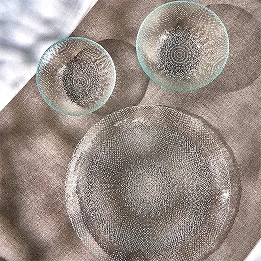 Миска стеклянная, Akcam, IZMIR, d 15 см, прозрачная