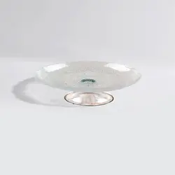 Фруктовница, Akcam, IZMIR, стекло, прозрачная, d 21 см