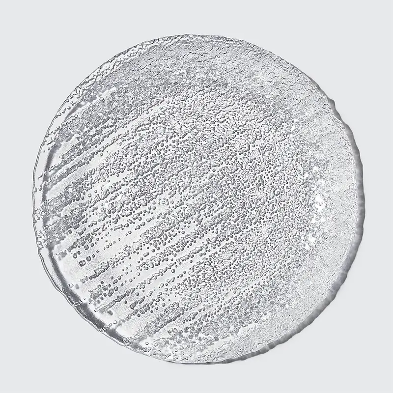 Тарелка стеклянная, Akcam, BONDY, d 32 см, прозрачная