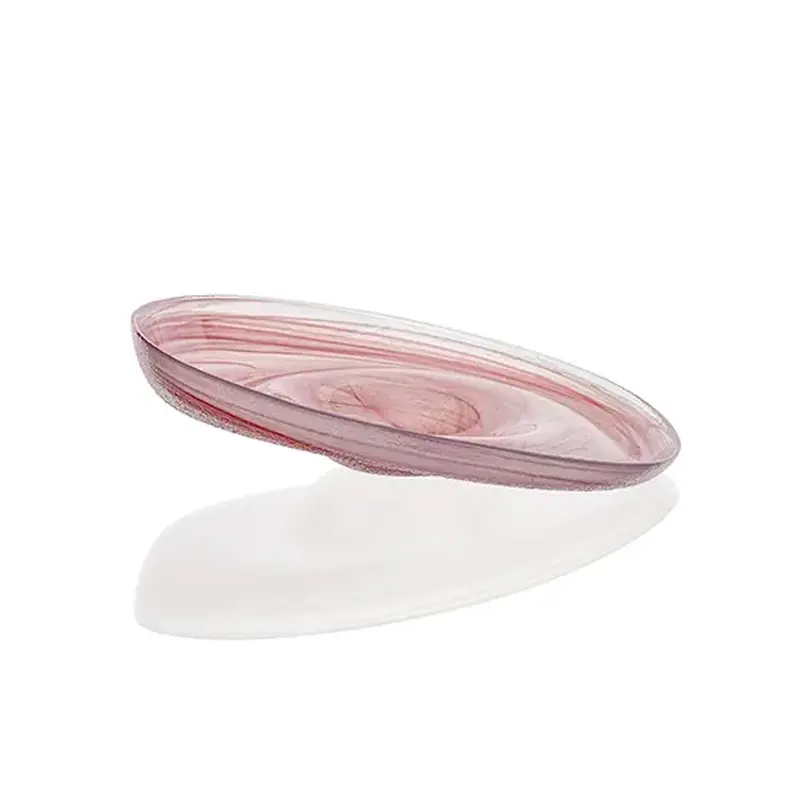 Тарелка для пасты, ArdaCam, Ola, бело-розовый, d 30 см, h 9 см