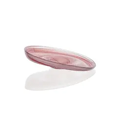 Тарелка, ArdaCam, Ola, бело-розовый, d 21 см, h 6 см