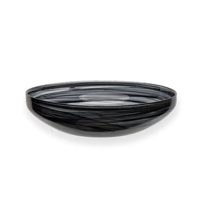 Салатник, ArdaCam, Ethos, бело-черный, d 24 см, h 5.5 см