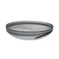 Салатник, ArdaCam, Ethos, черно-белый, d 24 см, h 5.5 см