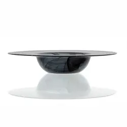 Тарелка для пасты, ArdaCam, Gusto, бело-черная, d 30 см, h 5 см