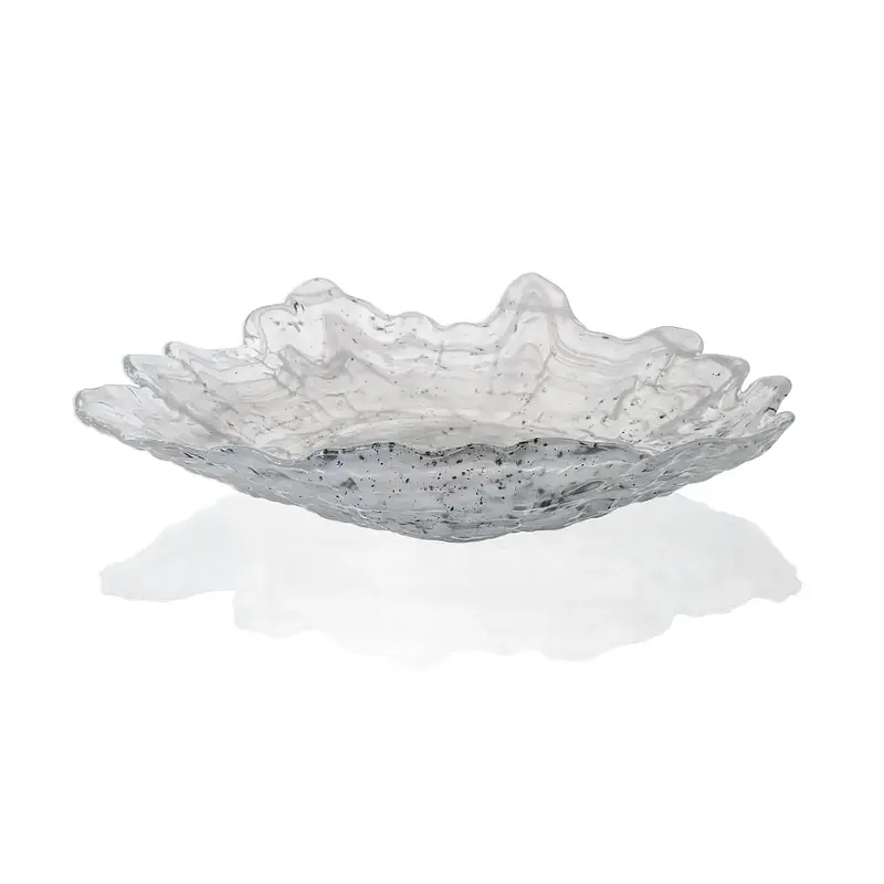 Салатник, ArdaCam, Mabel, белый с черными вкраплениями, 47 x 33 см, h 10 см