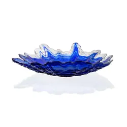 Салатник, ArdaCam, Mabel, синий с белыми вкраплениями, 47 x 33 см, h 10 см