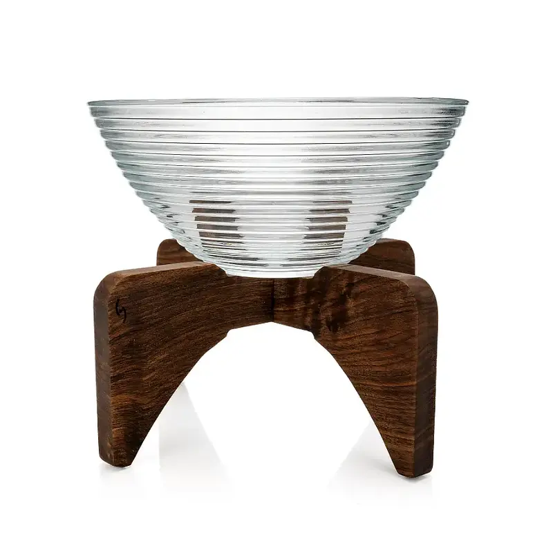 Салатник с дерев. подставкой, ArdaCam, Milano, d 30 см, h 19 см