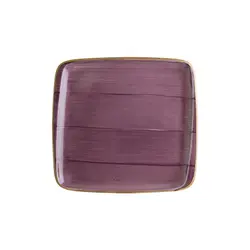 Тарелка прямоугольная без полей, Bonna, Aura Black Berry , l 27 см, b 25 см