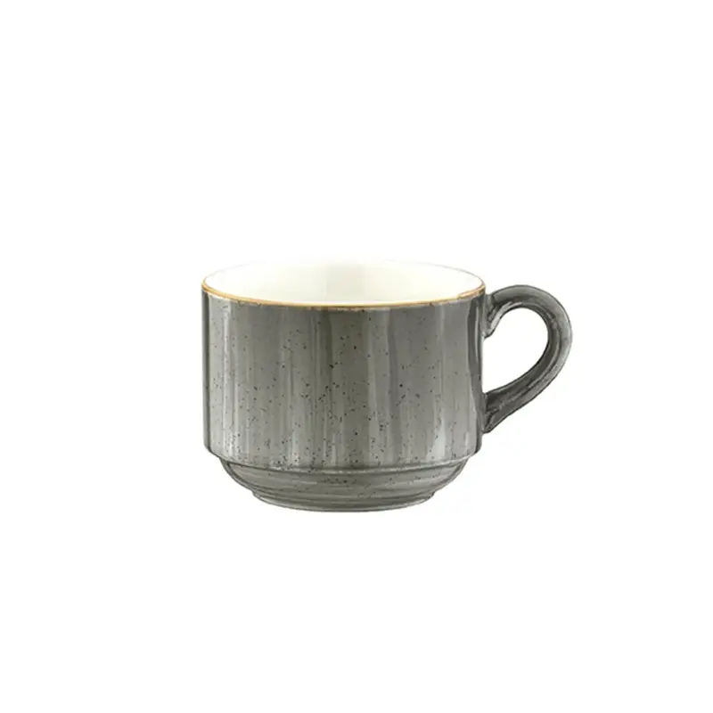 Чашка чайная штабелируемая, Bonna, Aura Space, 210 л, d 8.2 см, h 6.5 см, (блюдце 62354)