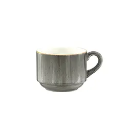 Чашка чайная штабелируемая, Bonna, Aura Space, 210 л, d 8.2 см, h 6.5 см, (блюдце 62354)