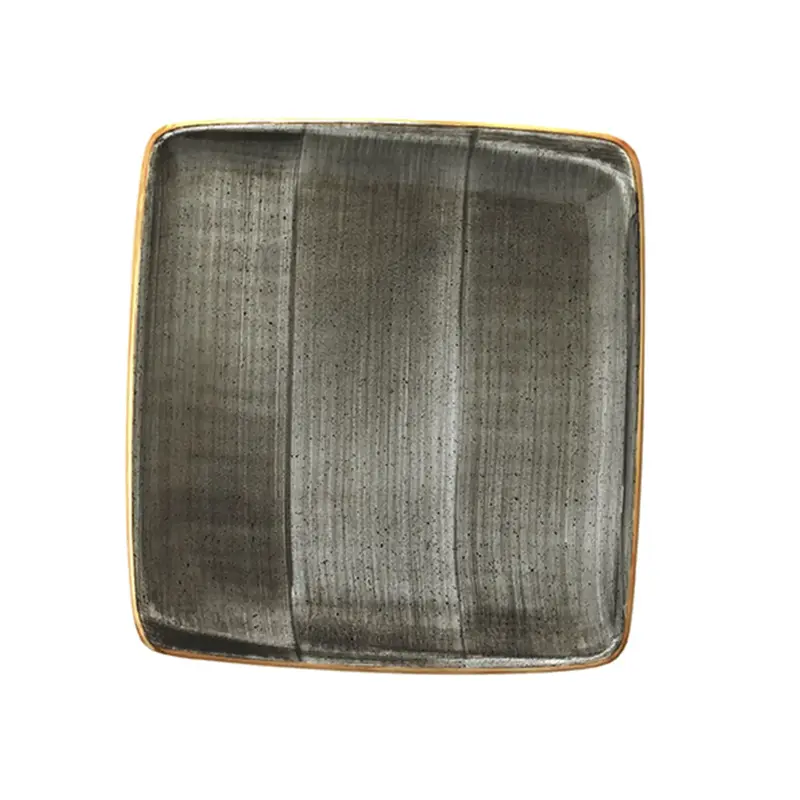 Тарелка прямоугольная без полей, Bonna, Aura Space , l 27 см, b 25 см