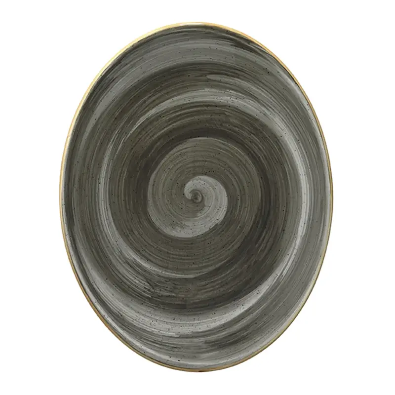 Блюдо овальное, Bonna, Aura Space , l 36 см, b 28 см