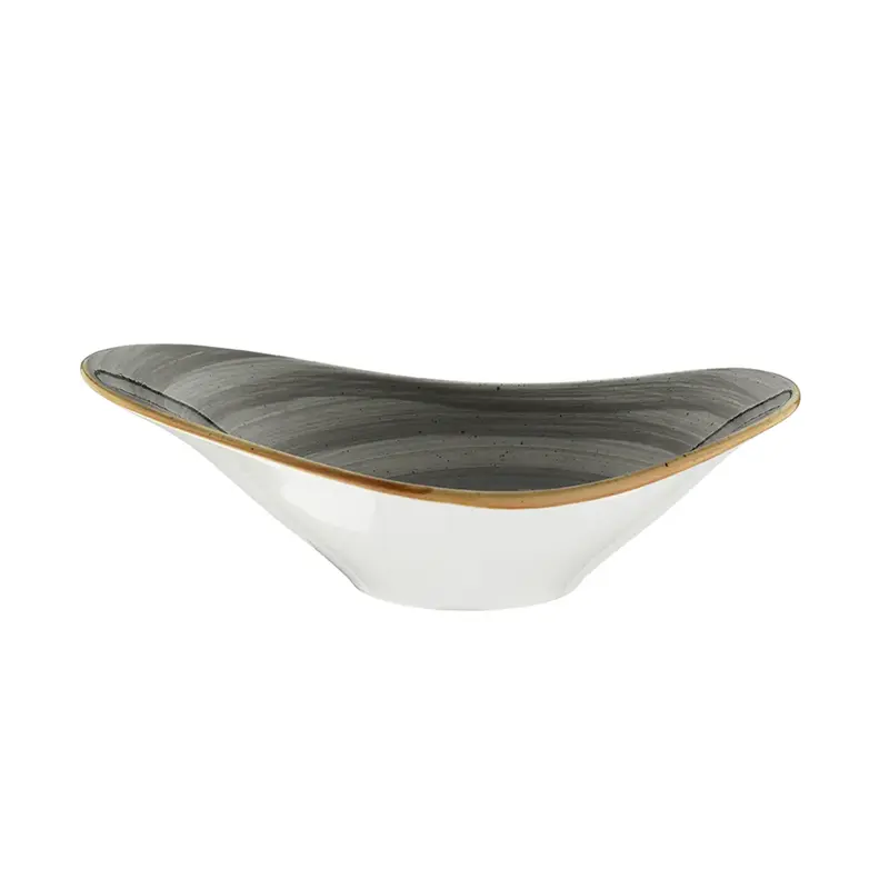 Салатник овальный, Bonna, Aura Space, 750 мл, l 27 см, b 19 см, h 7.4/8.5 см