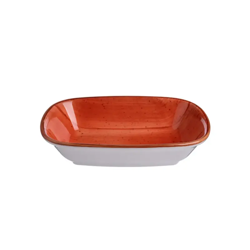 Салатник касалетка, Bonna, Aura Terracota, 275 мл, l 17 см, b 11.5 см, h 4 см