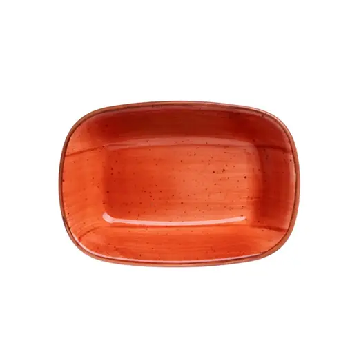 Салатник касалетка, Bonna, Aura Terracota, 275 мл, l 17 см, b 11.5 см, h 4 см