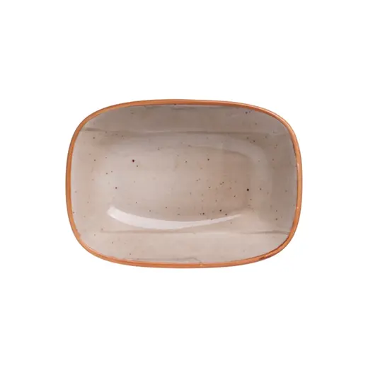 Салатник касалетка, Bonna, Aura Terraine, 160 мл, l 14 см, b 10 см, h 3.5 см