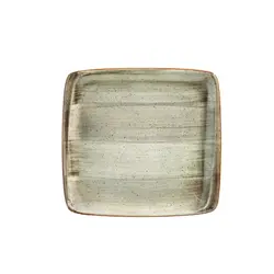 Тарелка квадратная без полей, Bonna, Aura Terraine , l 15 см, b 14 см