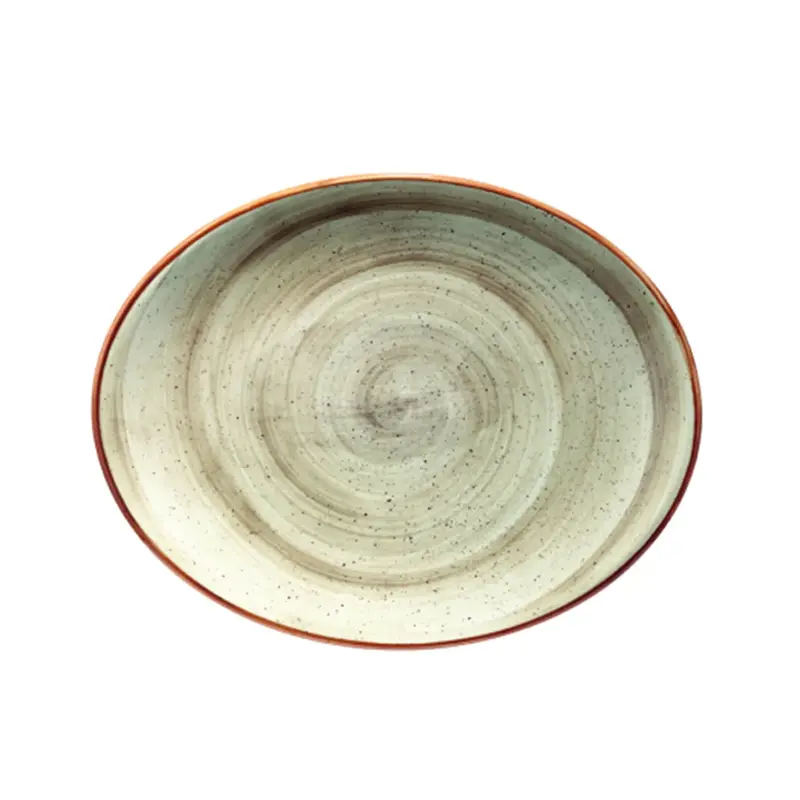Блюдо овальное, Bonna, Aura Terraine , l 31 см, b 24 см