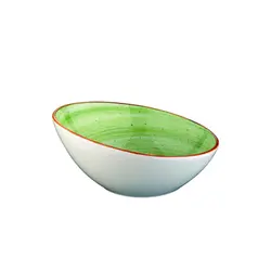 Салатник скошенный край, Bonna, Aura Therapy, 350 мл, d 16 см, h 5.5/7.5 см