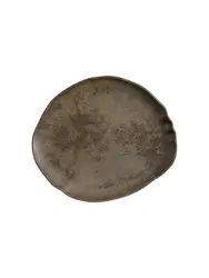 Блюдо овальное, волнистый край, Bonna, Bazalith, 15 x 14 см