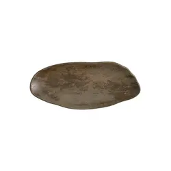 Блюдо для подачи, волнистый край, Bonna, Bazalith, 36.5 x 17 см