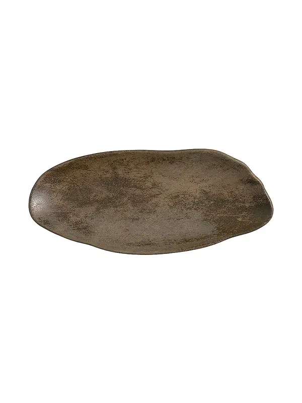 Блюдо для подачи, волнистый край, Bonna, Bazalith, 31 x 12.5 см