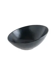 Салатник скошенный край, Bonna, Graphite, 22 x 6/10.2 см, 850 мл