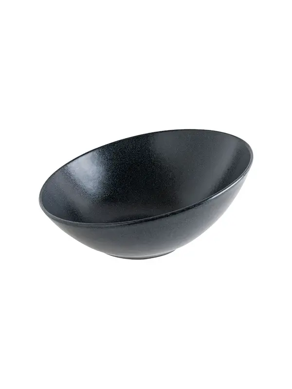 Салатник скошенный край, Bonna, Graphite, 22 x 6/10.2 см, 850 мл