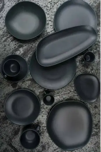 Тарелка, Bonna, Graphite, 21 см