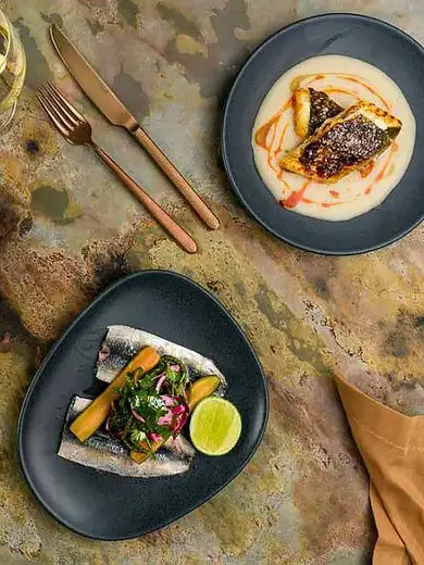 Тарелка, Bonna, Graphite, 21 см