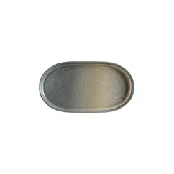 Блюдо овальное, Bonna, Hornfels, 19 x 12 см