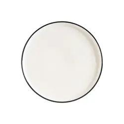 Тарелка, Bonna, Linea, Черная, 22 см
