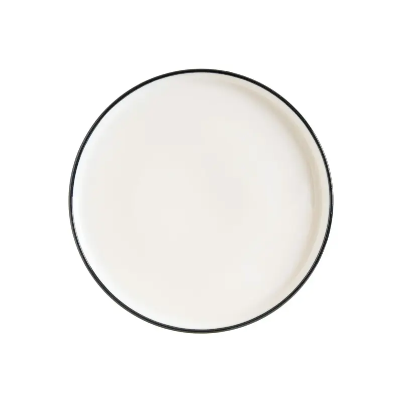 Тарелка, Bonna, Linea, Черная, 22 см